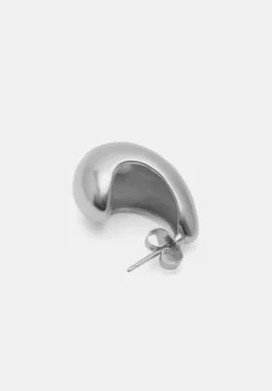 hush Jewellery|Parker Teardrop Hoop Earrings Silver - Jewellery
