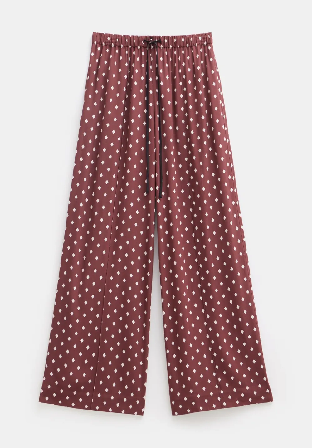 hush Jeans|Trousers|Petunia Printed Trousers Diamond Red