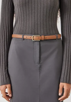 hush Belts|Priyanka Leather Belt Tan