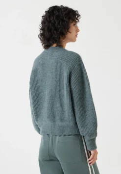 hush Jumpers & Cardigans|Raven Wool Blend Cardigan Sage Green