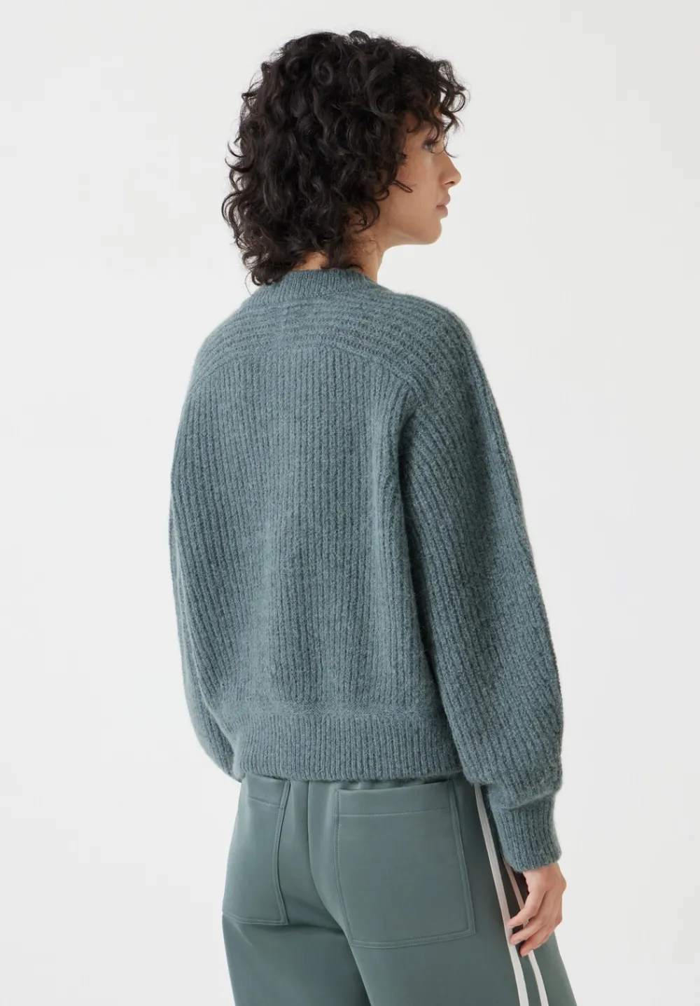 hush Jumpers & Cardigans|Raven Wool Blend Cardigan Sage Green