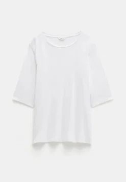 hush Tops & T-Shirts|Reece Drapey T-Shirt White