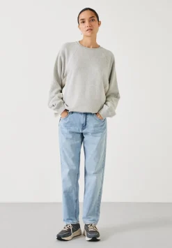 hush Jeans|Relaxed Fit Boyfriend Jeans Pale Blue Authentic
