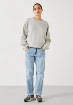 hush Jeans|Relaxed Fit Boyfriend Jeans Pale Blue Authentic