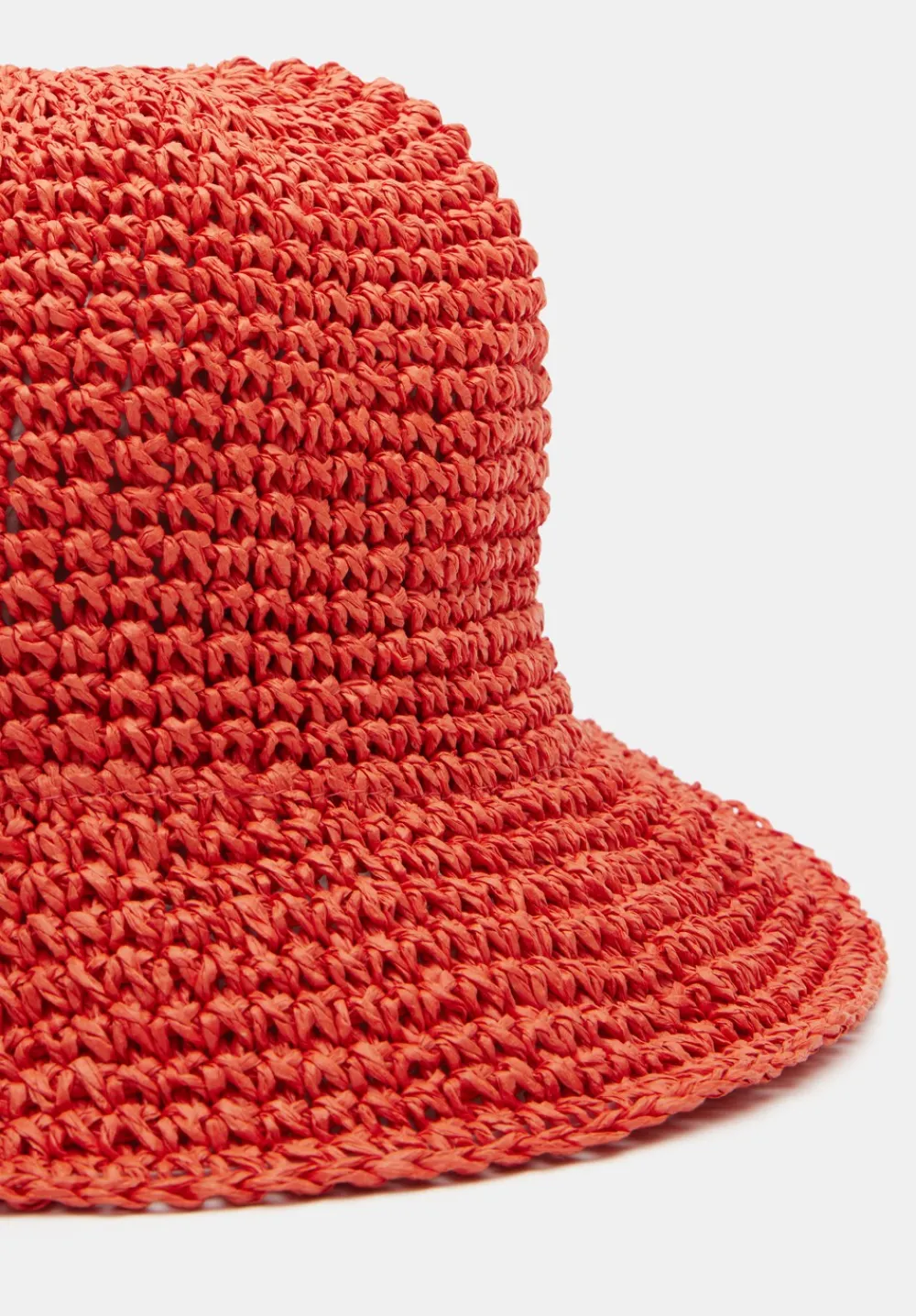hush Hats|Remy Raffia Bucket Hat Orange