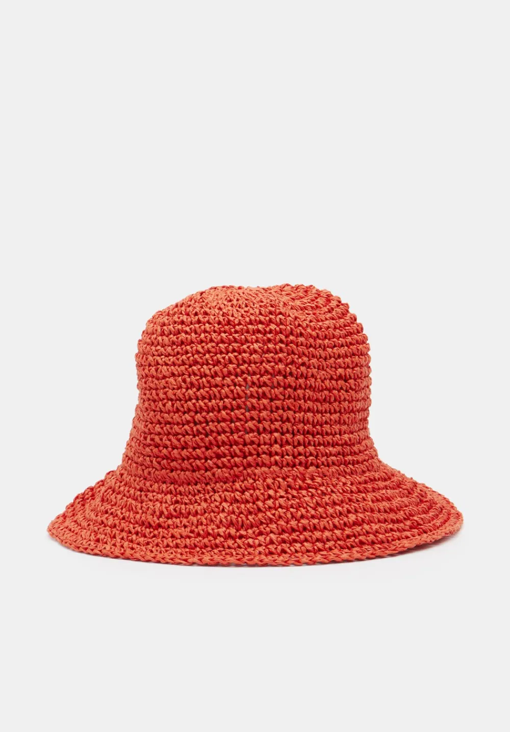 hush Hats|Remy Raffia Bucket Hat Orange