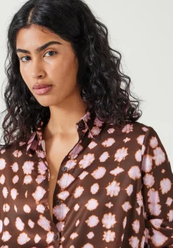hush Shirts & Blouses|Rita Shirt Geo Tie Dye