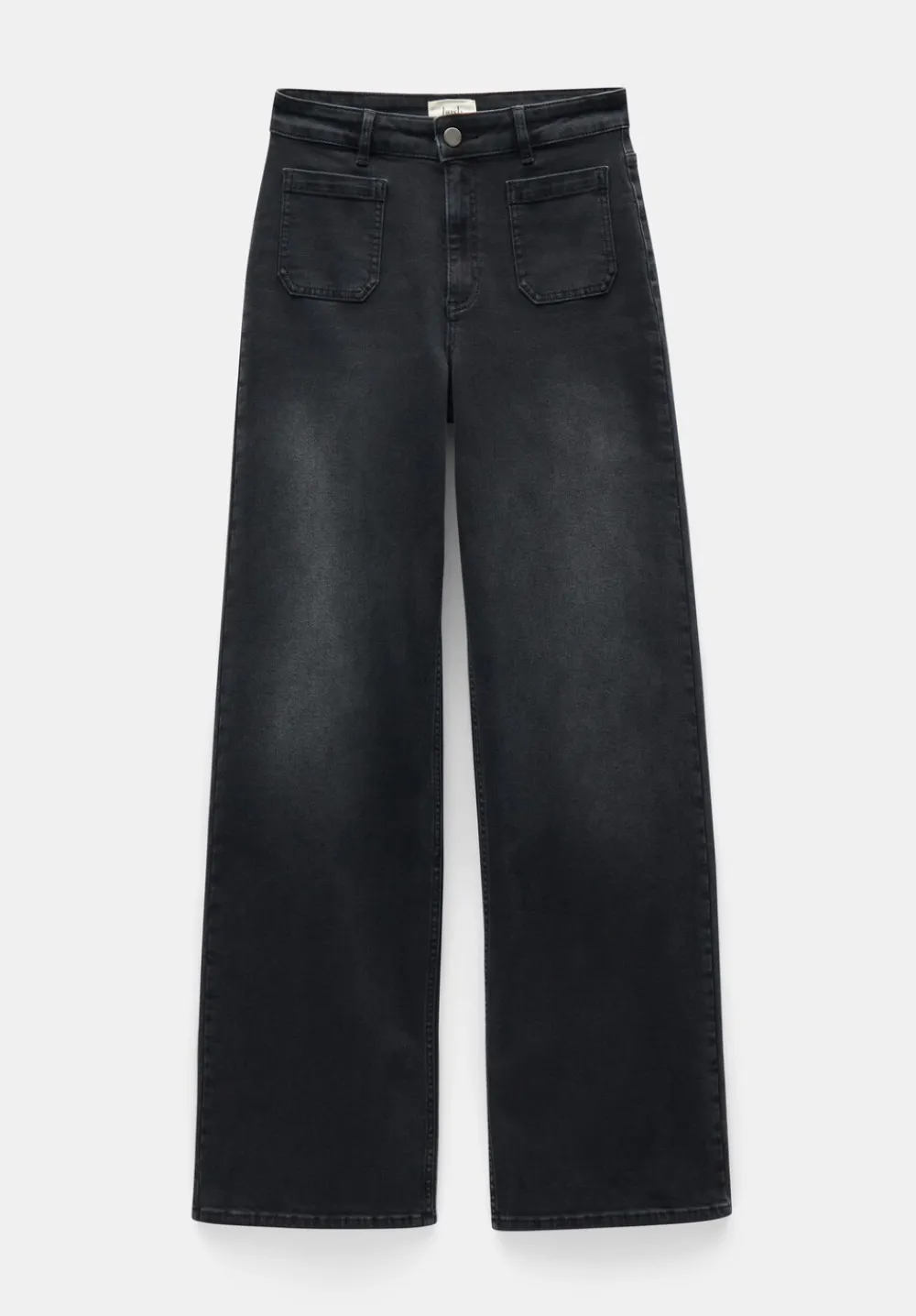 hush Jeans|Rowan Flared Jeans Washed Black