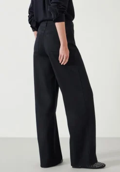 hush Trousers|Rowan Flared Trousers Black