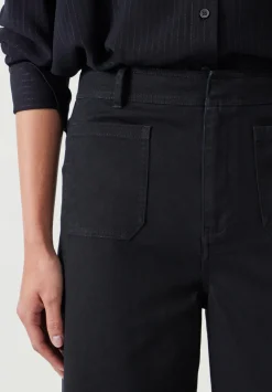 hush Trousers|Rowan Flared Trousers Black