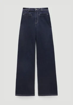 hush Jeans|Rowan Welt Pocket Flared Jeans Rinse wash