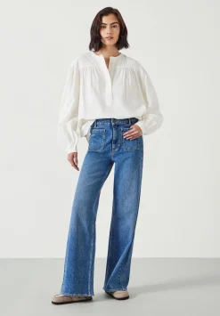 hush Shirts & Blouses|Samantha Blouse Natural Marl