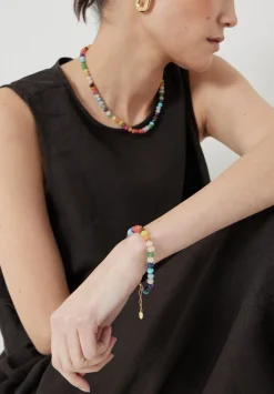 hush Jewellery|Semi Precious Beaded Bracelet Multi colour