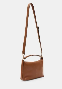 hush Bags|Stevie Leather Crossbody Bag Tan