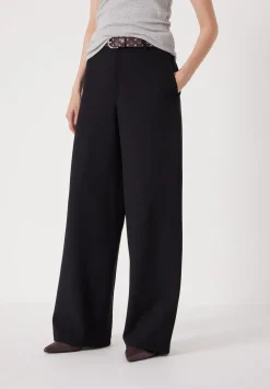 hush Joggers & Leggings|Trousers|Tailored Ponte Trousers Black