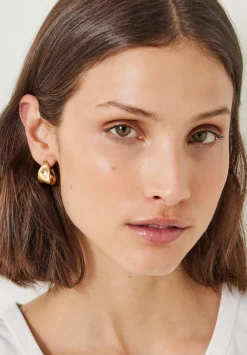 hush Jewellery|Tally Hoop Earrings Gold