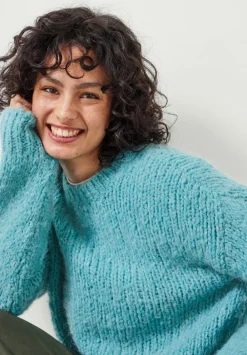 hush Jumpers & Cardigans|Tammy Textured Crew Jumper Green