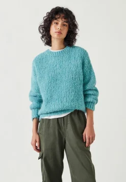 hush Jumpers & Cardigans|Tammy Textured Crew Jumper Green