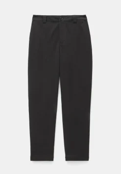 hush Trousers|Tanya Tapered Chino Washed Black