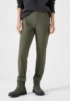 hush Trousers|Tanya Tapered Chino Olive Green