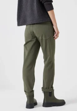 hush Trousers|Tanya Tapered Chino Olive Green