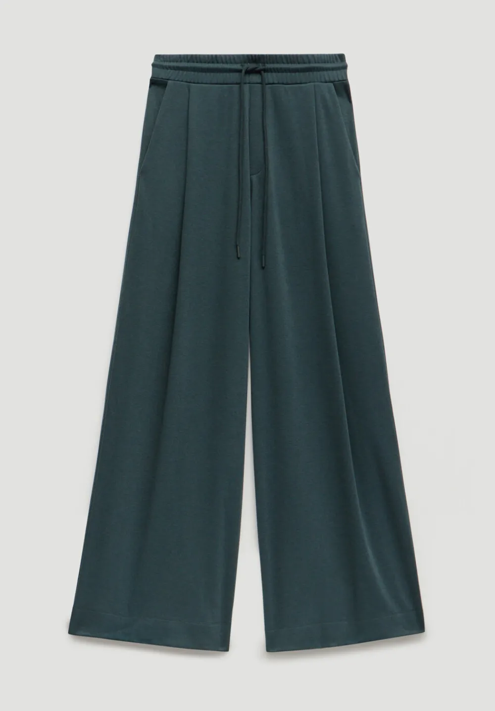 hush Joggers & Leggings|Trousers|Taylor Wide Leg Trouser Teal Green