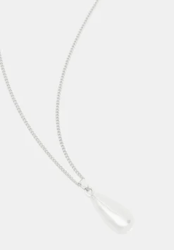 hush Jewellery|Teardrop Pendant Chain Necklace Silver