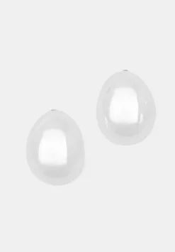 hush Jewellery|Teardrop Pendant Earrings Silver