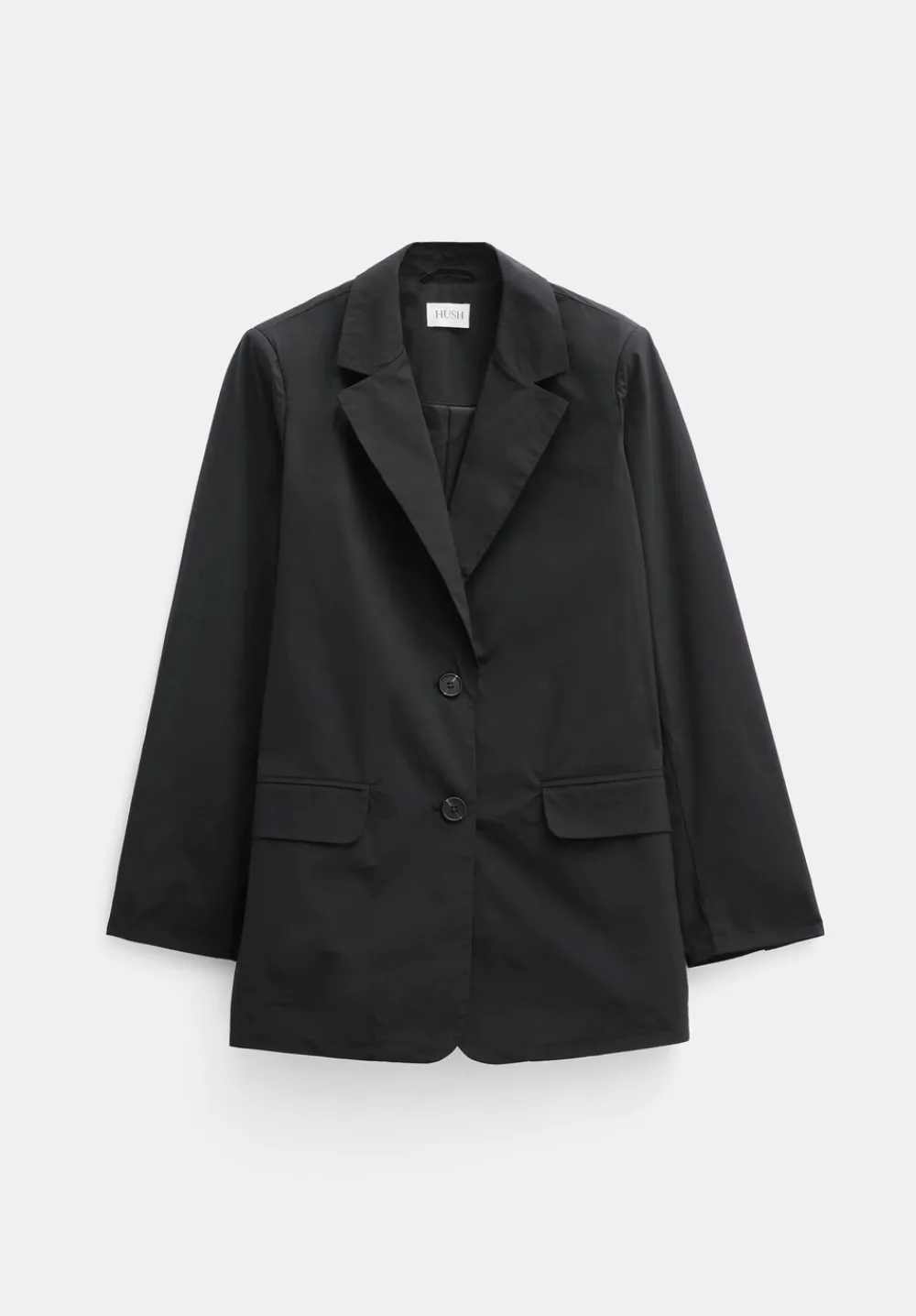 hush Jackets & Coats|Technical Blazer Black