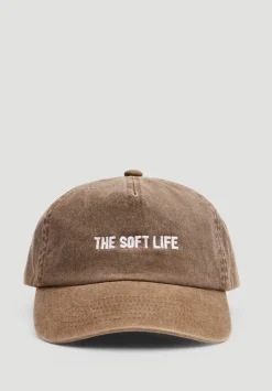 hush Hats|The Soft Life Cap Taupe Grey