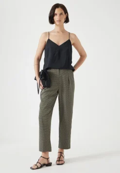 hush Tops & T-Shirts|Thin Strap V-Neck Cami Black