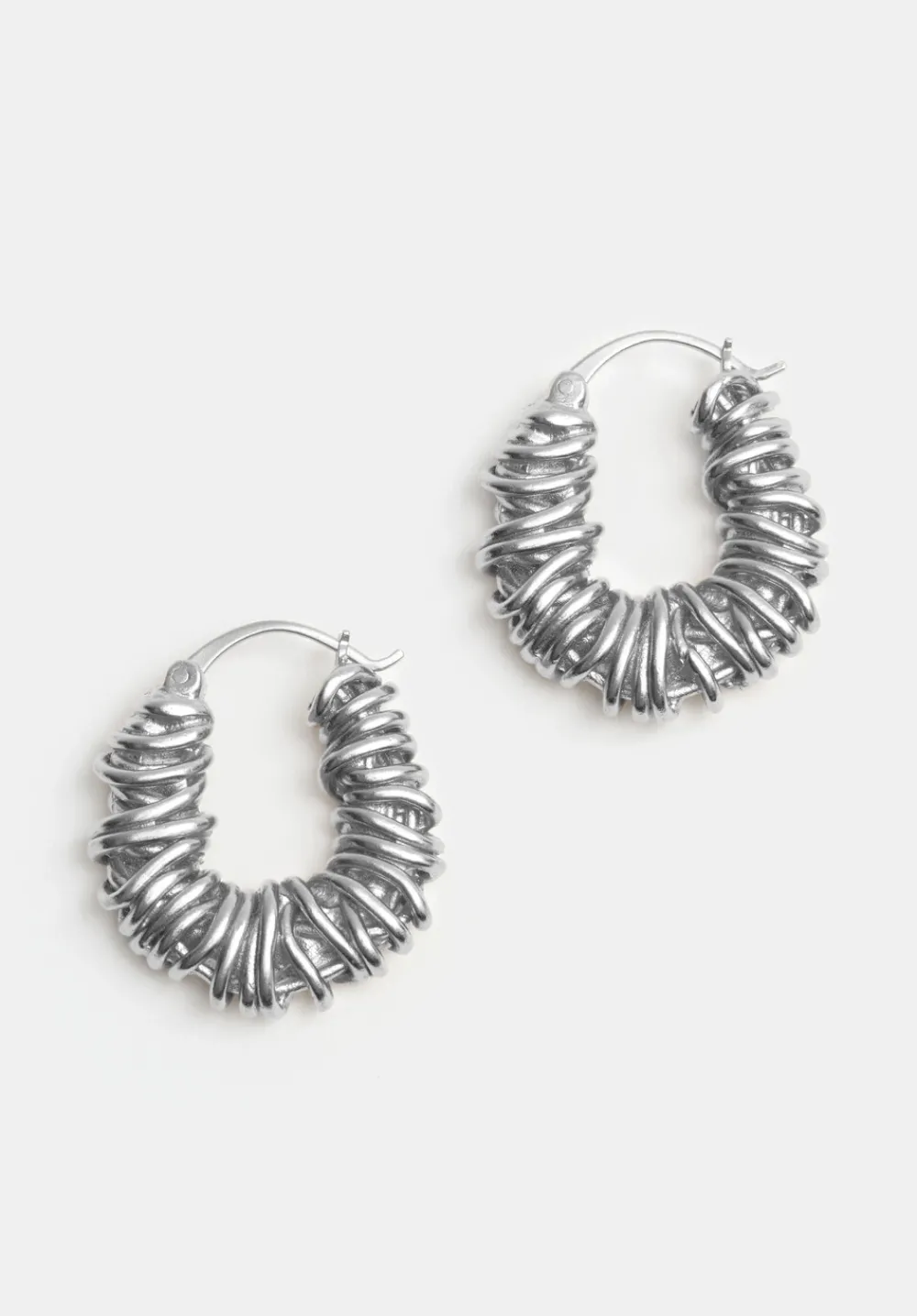 hush Jewellery|Tilly Hoop Earrings Silver