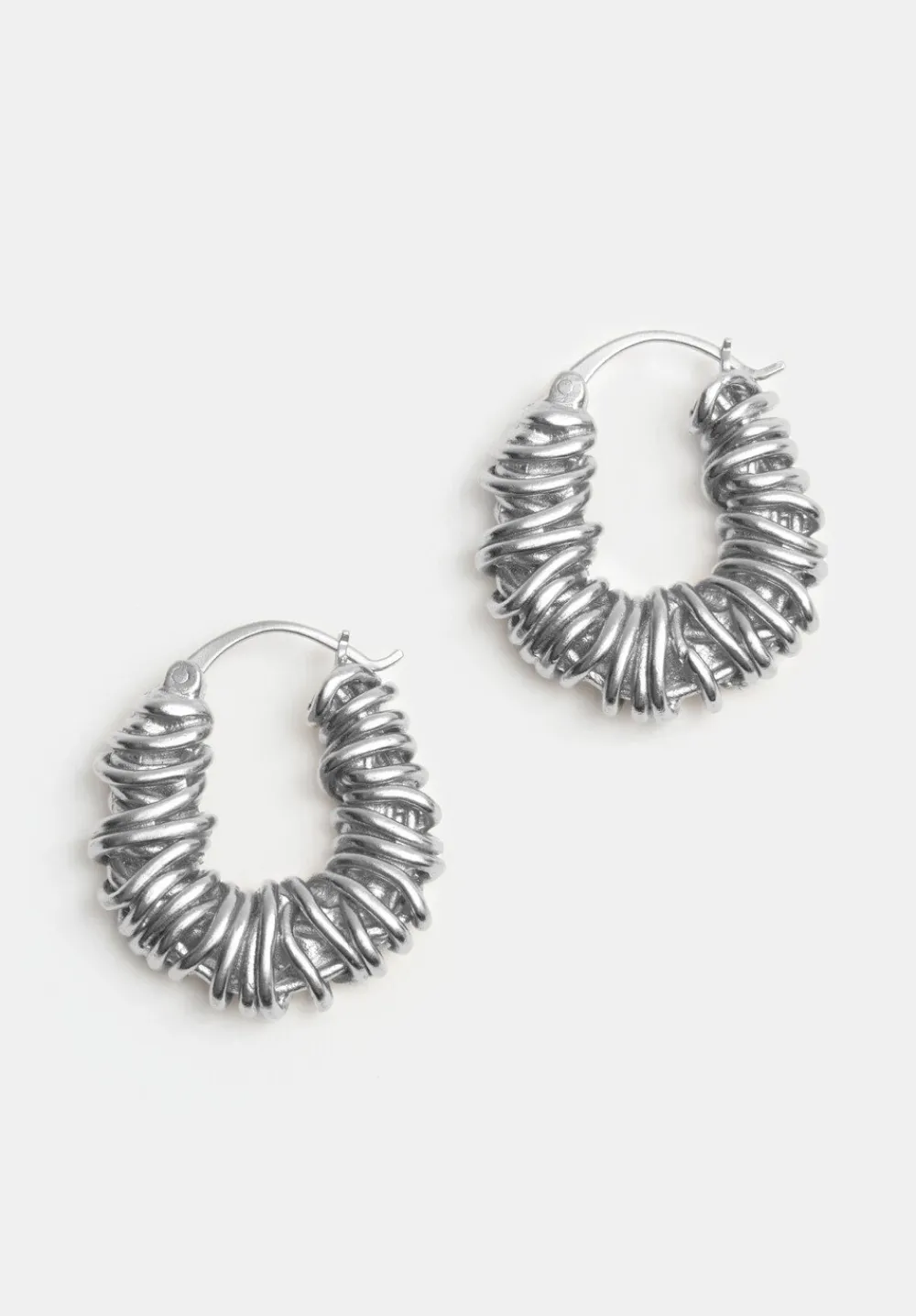 hush Jewellery|Tilly Hoop Earrings Silver