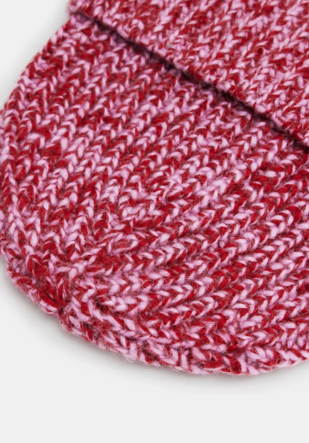 hush Hats|Tilly Twist Beanie Red Pink Tweed