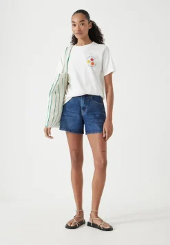 hush Tops & T-Shirts|Tomayto Tomahto Graphic T-Shirt Ecru