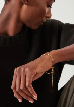 hush Jewellery|Violet Chain Bracelet Gold