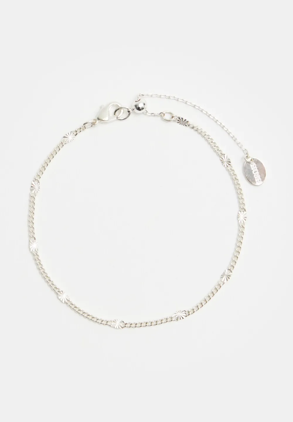 hush Jewellery|Violet Chain Bracelet Silver