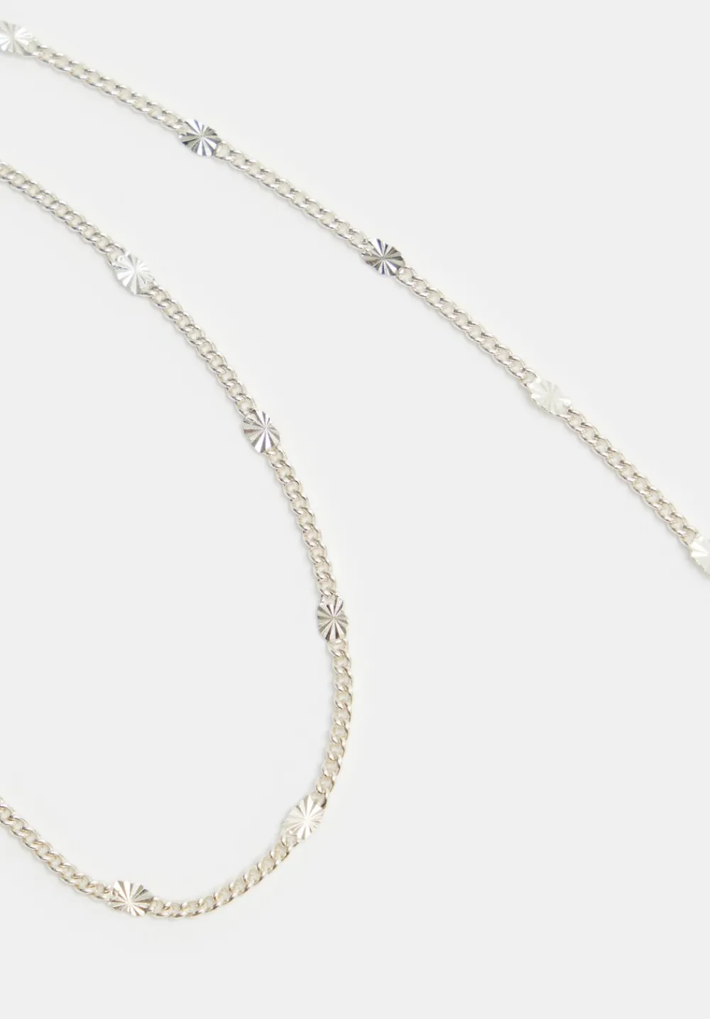 hush Jewellery|Violet Chain Necklace Silver