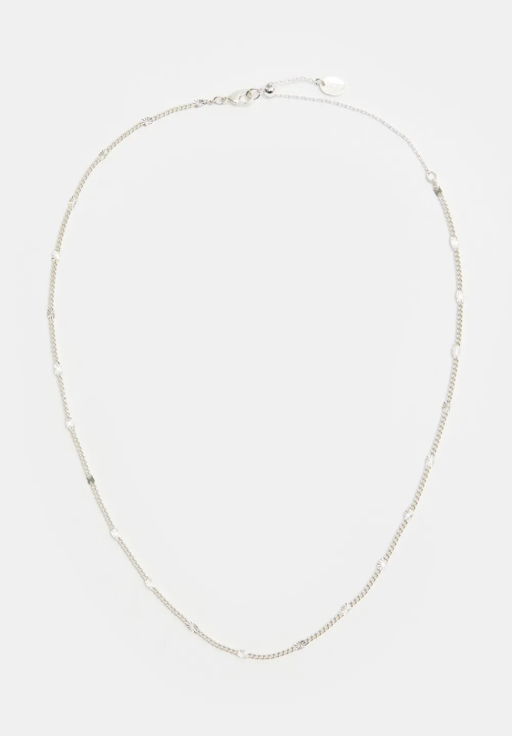 hush Jewellery|Violet Chain Necklace Silver