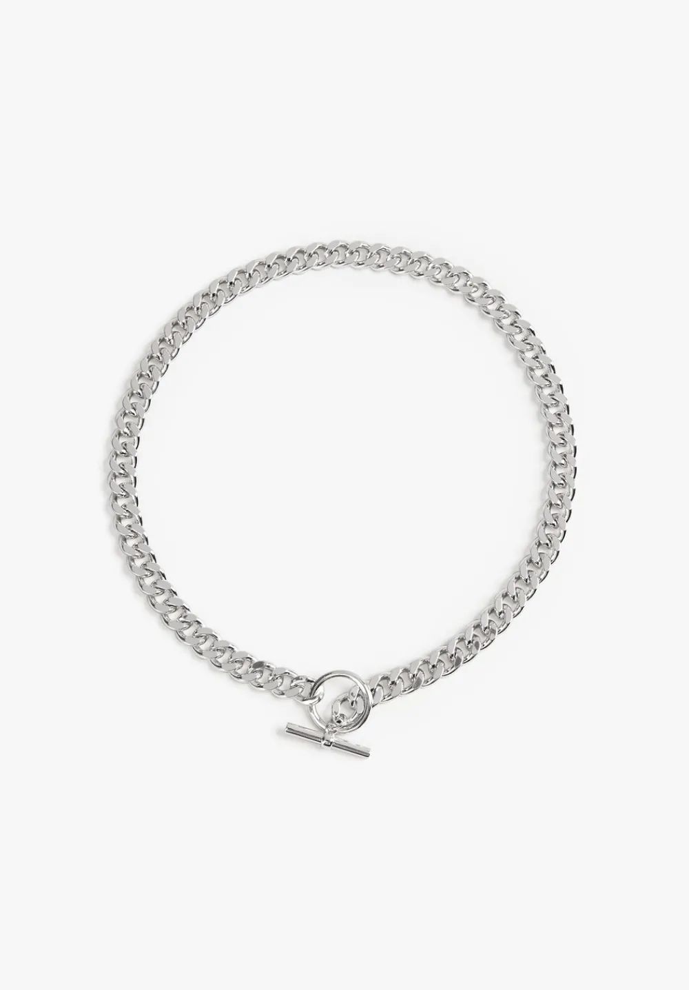 hush Jewellery|Vivienne Curb Chain Necklace Gunmetal