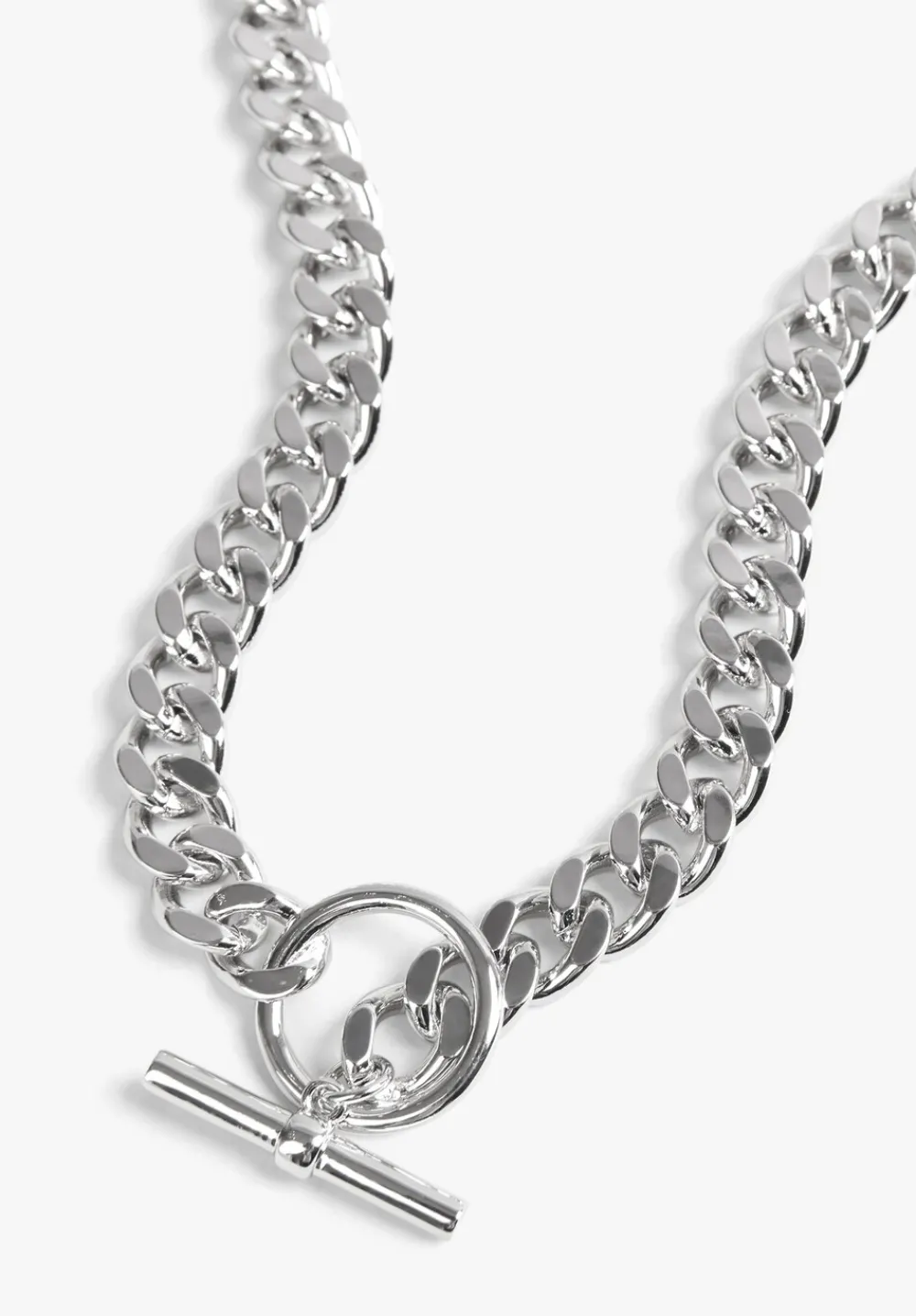 hush Jewellery|Vivienne Curb Chain Necklace Gunmetal