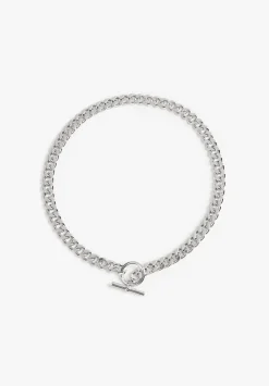 hush Jewellery|Vivienne Curb Chain Necklace Gunmetal