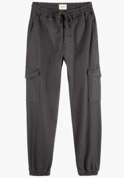 hush Trousers|Washed Cargo Trousers Washed Black