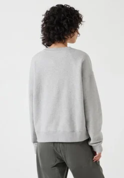 hush Sweatshirts & Hoodies|Weekending Graphic Sweatshirt Grey MarlGrey Marl