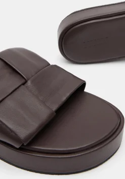 hush Sandals|Willa Weave Sandal Oxblood