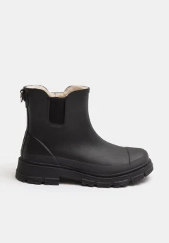 hush Boots|Willow Chelsea Wellington Boots Black