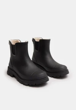 hush Boots|Willow Chelsea Wellington Boots Black