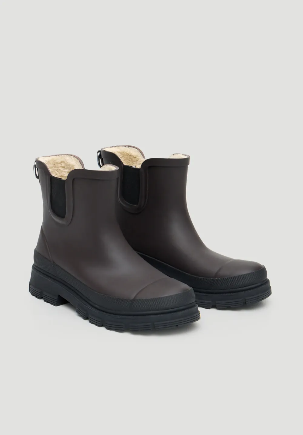 hush Boots|Willow Chelsea Wellington Boots Dark Brown