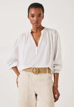 hush Belts|Wrenley Woven Belt Natural