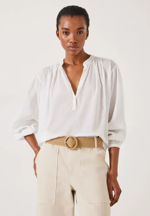 hush Belts|Wrenley Woven Belt Natural